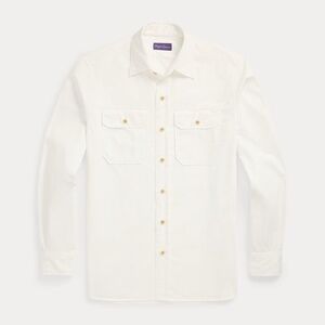 Ralph Lauren Purple Label Men's Chino Twill Casual Button-Down Shirt $495 Sz 2XL